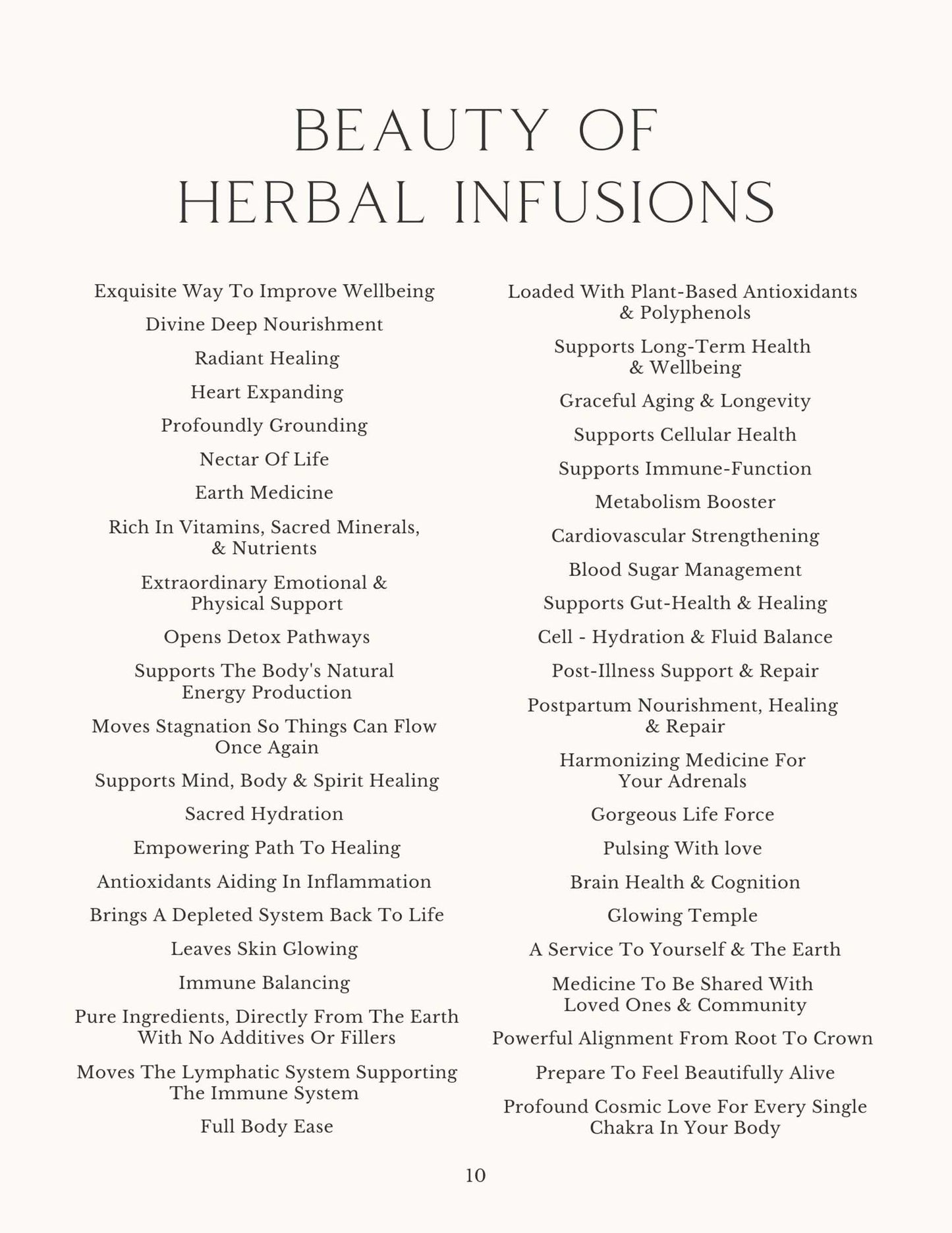 Herbal Infusion Guide