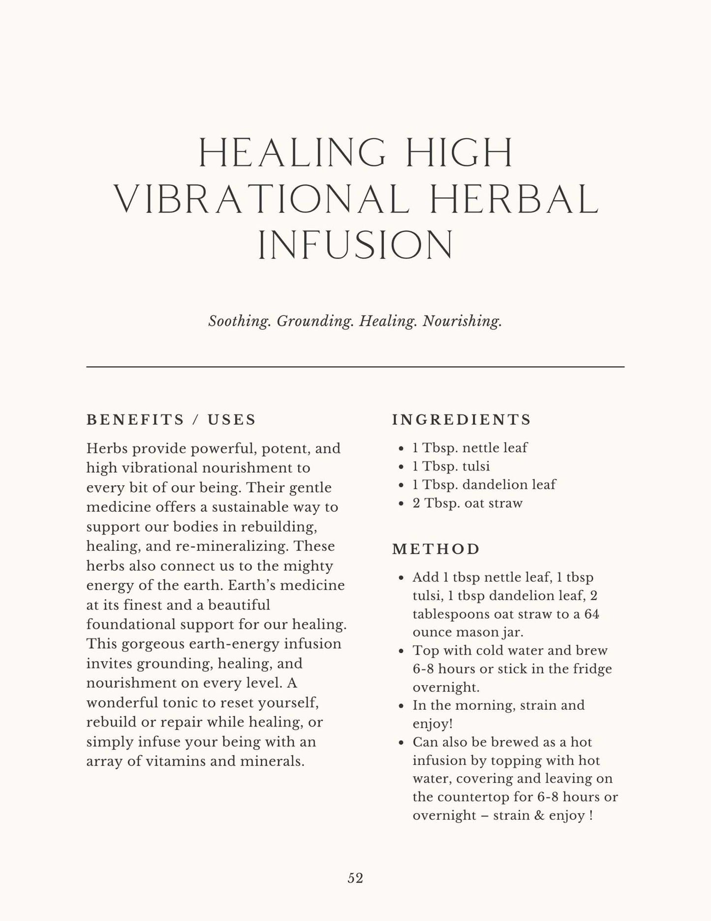Herbal Infusion Guide