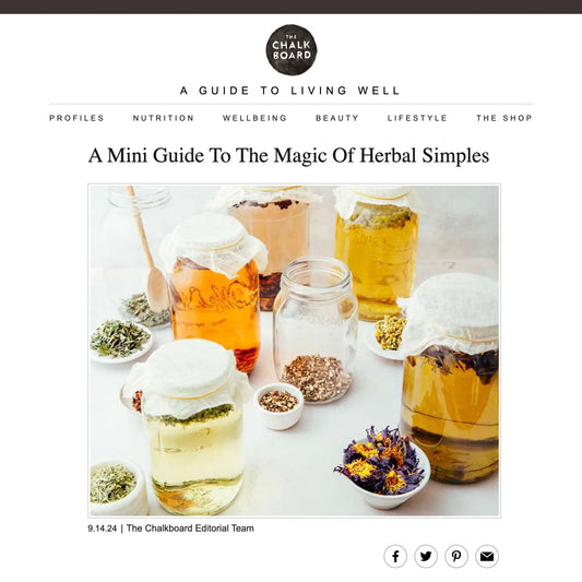 The Chalkboard Mag — A Mini Guide to the Magic of Herbal Simples